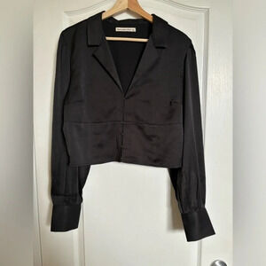 ABERCROMBIE &  FITCH Satin Top